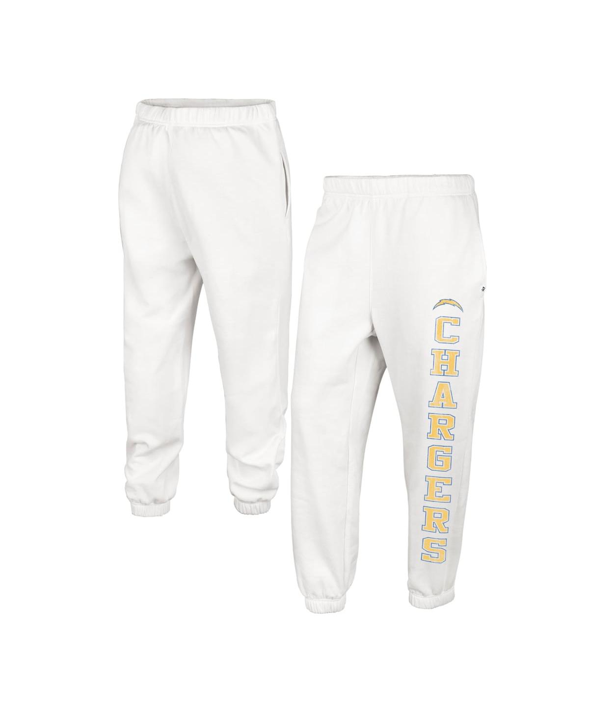 47 BRAND WOMEN'S '47 BRAND OATMEAL LOS ANGELES CHARGERS HARPER JOGGERS