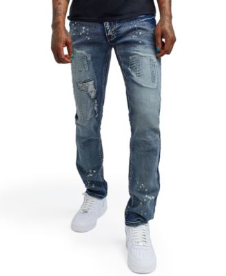 Men's Big and Tall Stitchworks Skinny Denim Jeans
