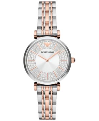 Women s Two Tone Stainless Steel Bracelet Watch 32mm