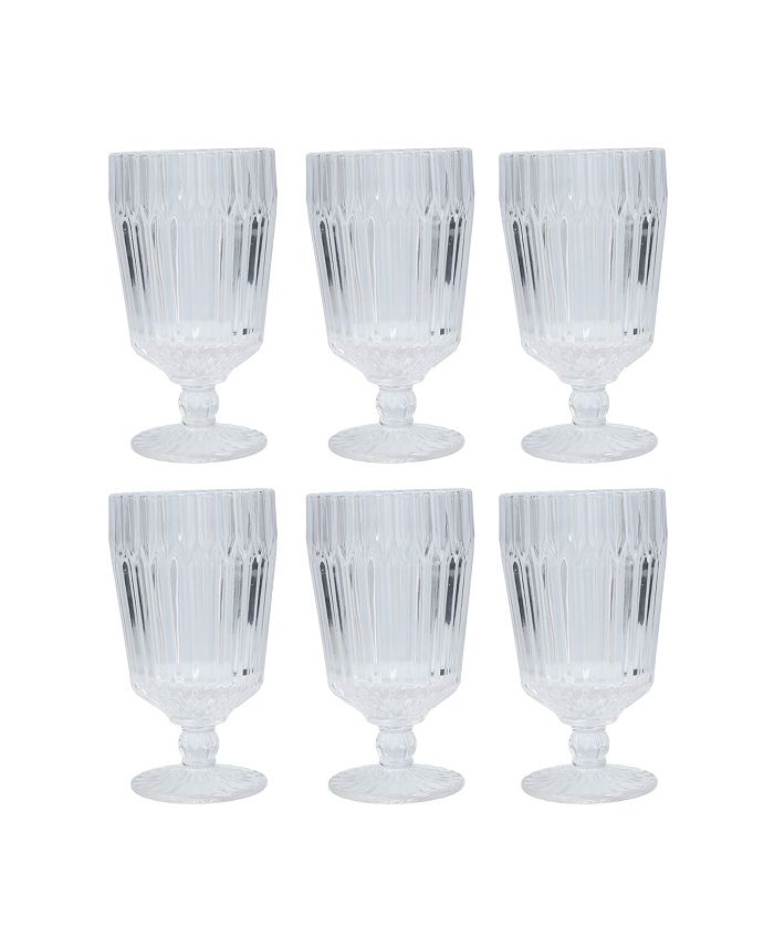 Fortessa Archie 14.2oz, Set of 6 Goblet Glasses Macy's