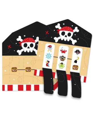 Big Dot Of Happiness Pirate Ship Adventures - Skull Birthday Party Hanging Decor - Party