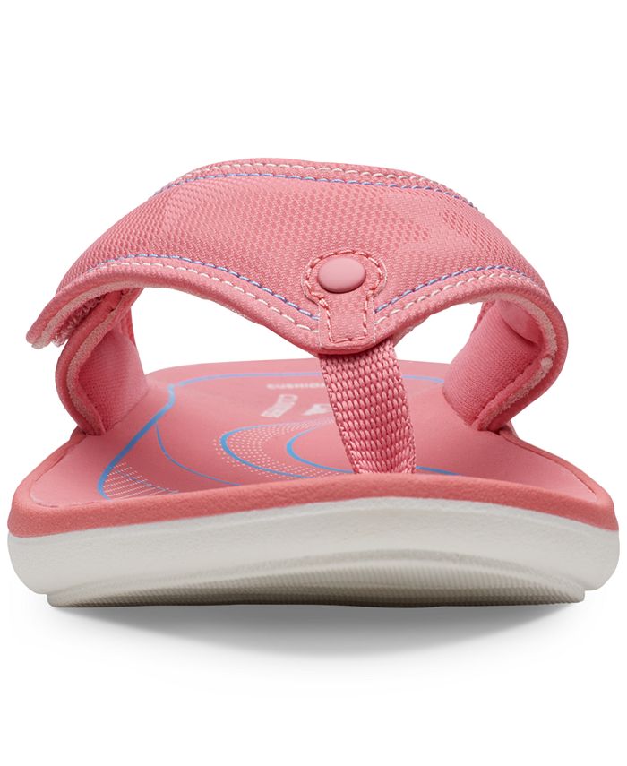 Clarks Women's Cloudsteppers Glide Post Comfort Sandals & Reviews ...