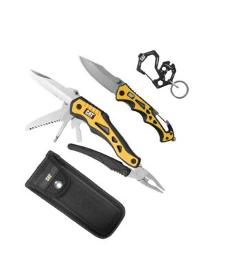 3 Piece 10-in-1 Multi-Tool, Knife, and Key Chain Gift Box Set