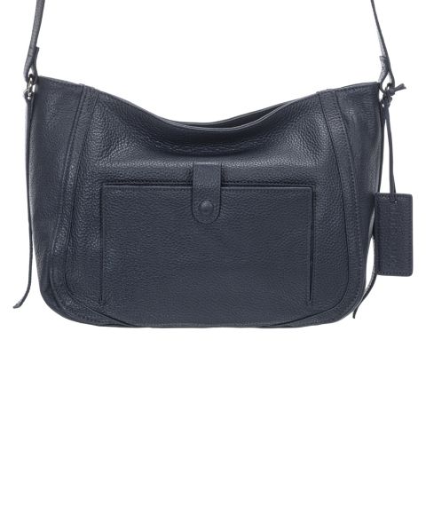 Женская сумка Mancini Pebbled Sophia Crossbody Handbag, цвет: Чёрный