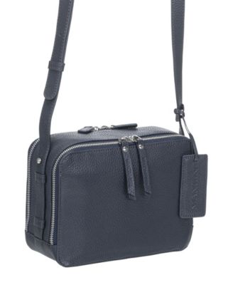 Women's Pebbled Rachel Camera Style Crossbody Handbag