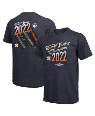 Men's Majestic Threads Navy Houston Astros 2022 World Series