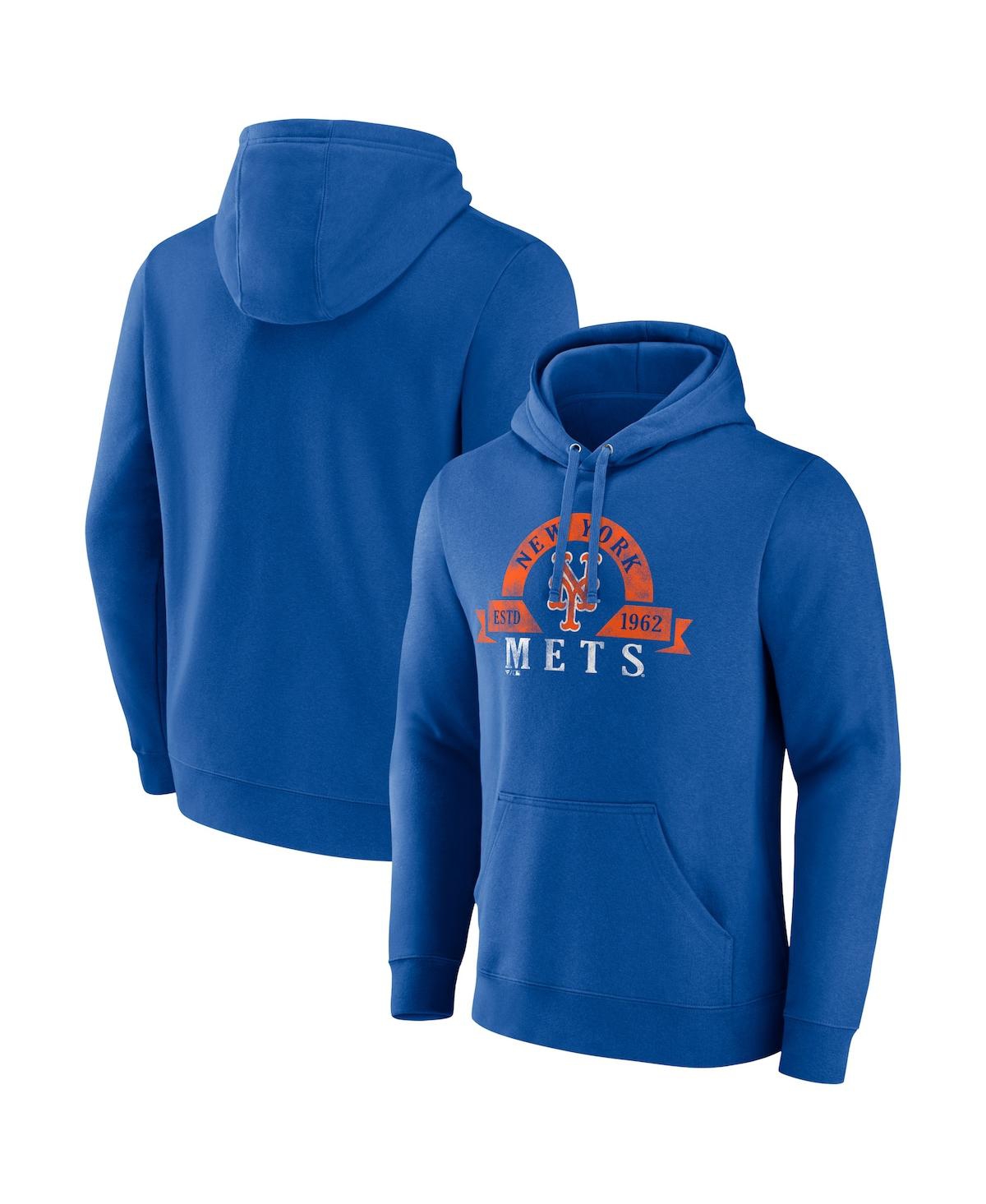 Men's FanaticsNew York Mets Big and Tall Utility Pullover Hoodie - Royal