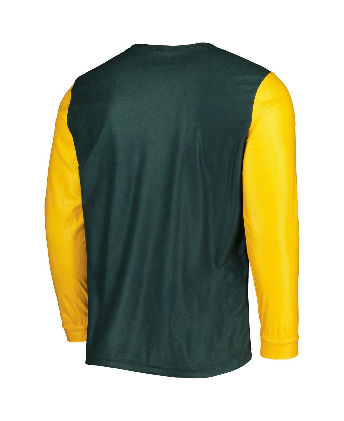 Shop Foco Men's  Green Green Bay Packers Team Ugly Pajama Set