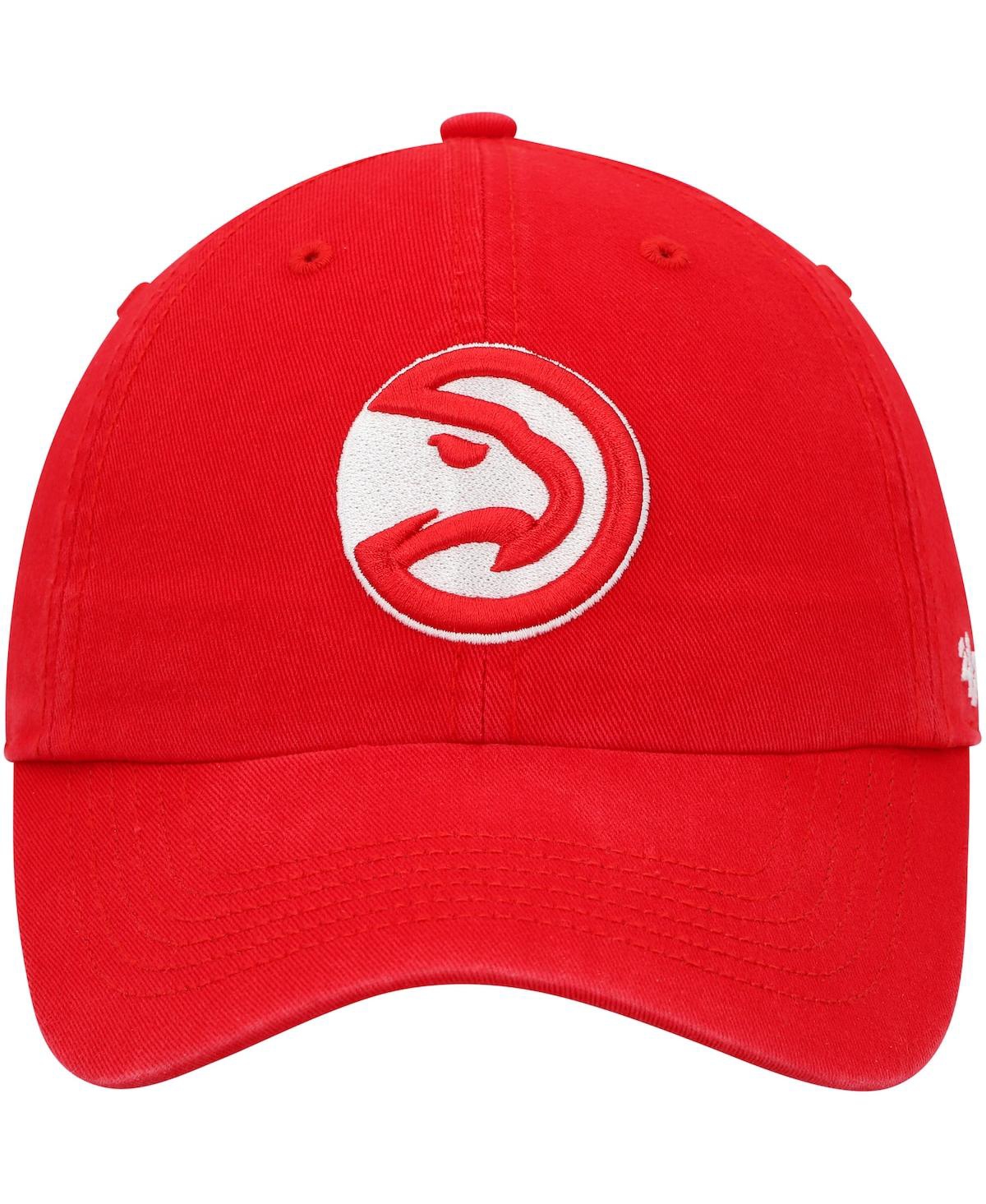 Men's '47 BrandAtlanta Hawks Franchise Fitted Hat - Red