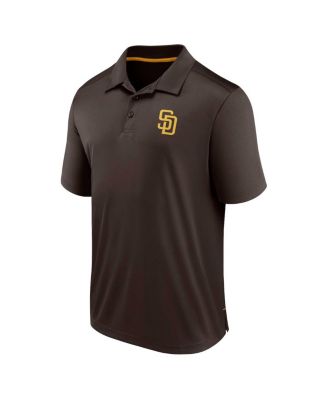 Men's Brown San Diego Padres Hands Down Polo Shirt