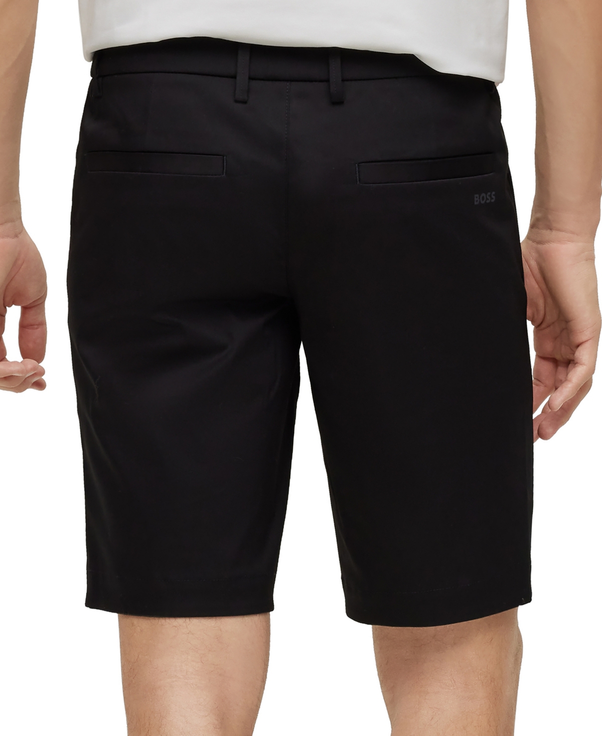 Boss by Hugo Boss Men's Slim-Fit Shorts in an Cotton Blend
