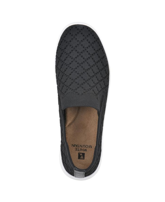 White Mountain Womens Utopia Slip On Sneakers Macy's