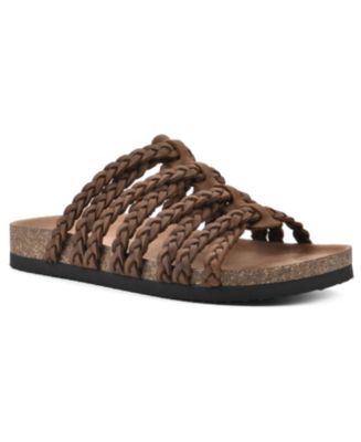 White Mountain Women's Hamza Footbed Sandals - Macy's