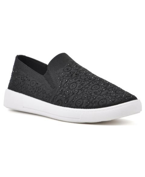 Женские кроссовки White Mountain Unit Slip On, цвет: Чёрный