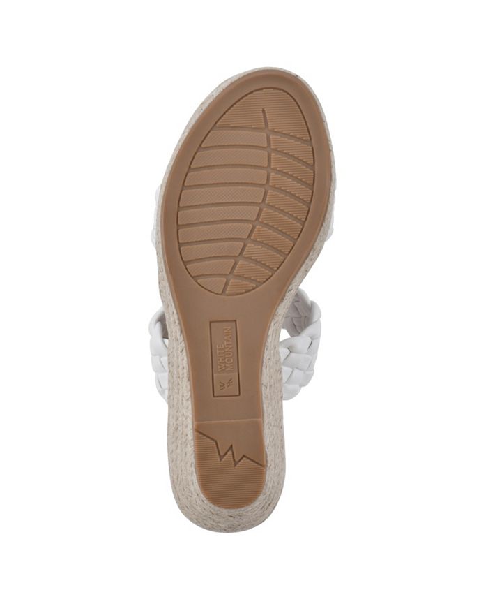 White Mountain Women's Yoyo Wedge Sandals Macy's