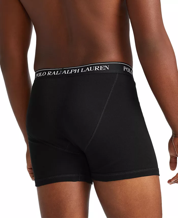 Men's 3-Pack Classic Cotton Boxer Briefs - thumbnail 3