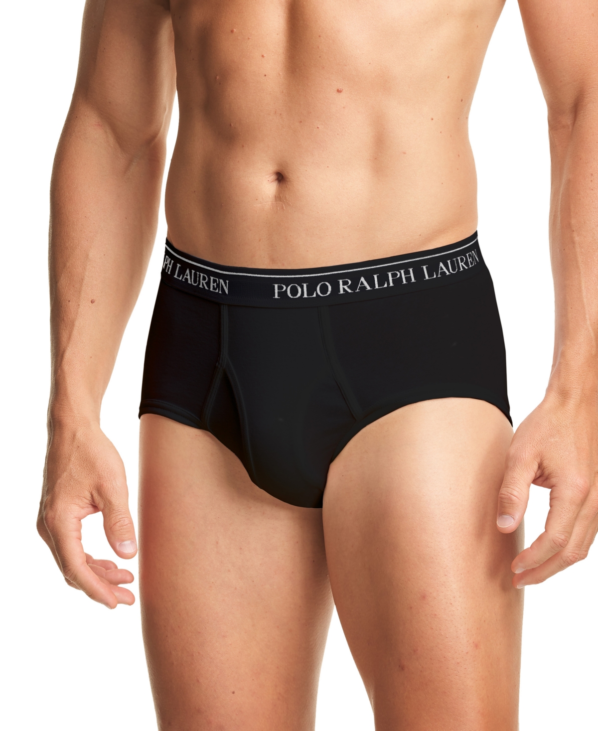 Polo Ralph Lauren Men's 4-pack. Classic-fit Mid-rise Briefs In Polo Black