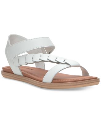 Lucky Brand - Women's Natany Asymmetric-Strap Flat Sandals