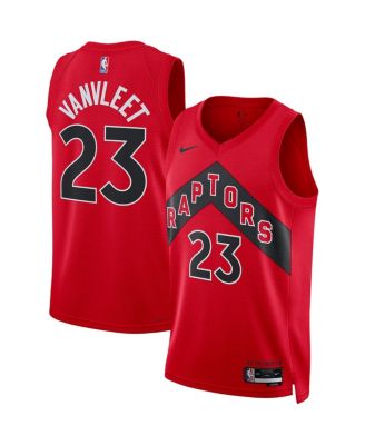 Men's Nike Toronto Raptors No23 Fred VanVleet Red NBA Swingman Icon Edition Jersey