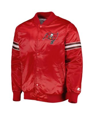 Men's Red Tampa Bay Buccaneers The Pick and Roll Full-Snap Jacket