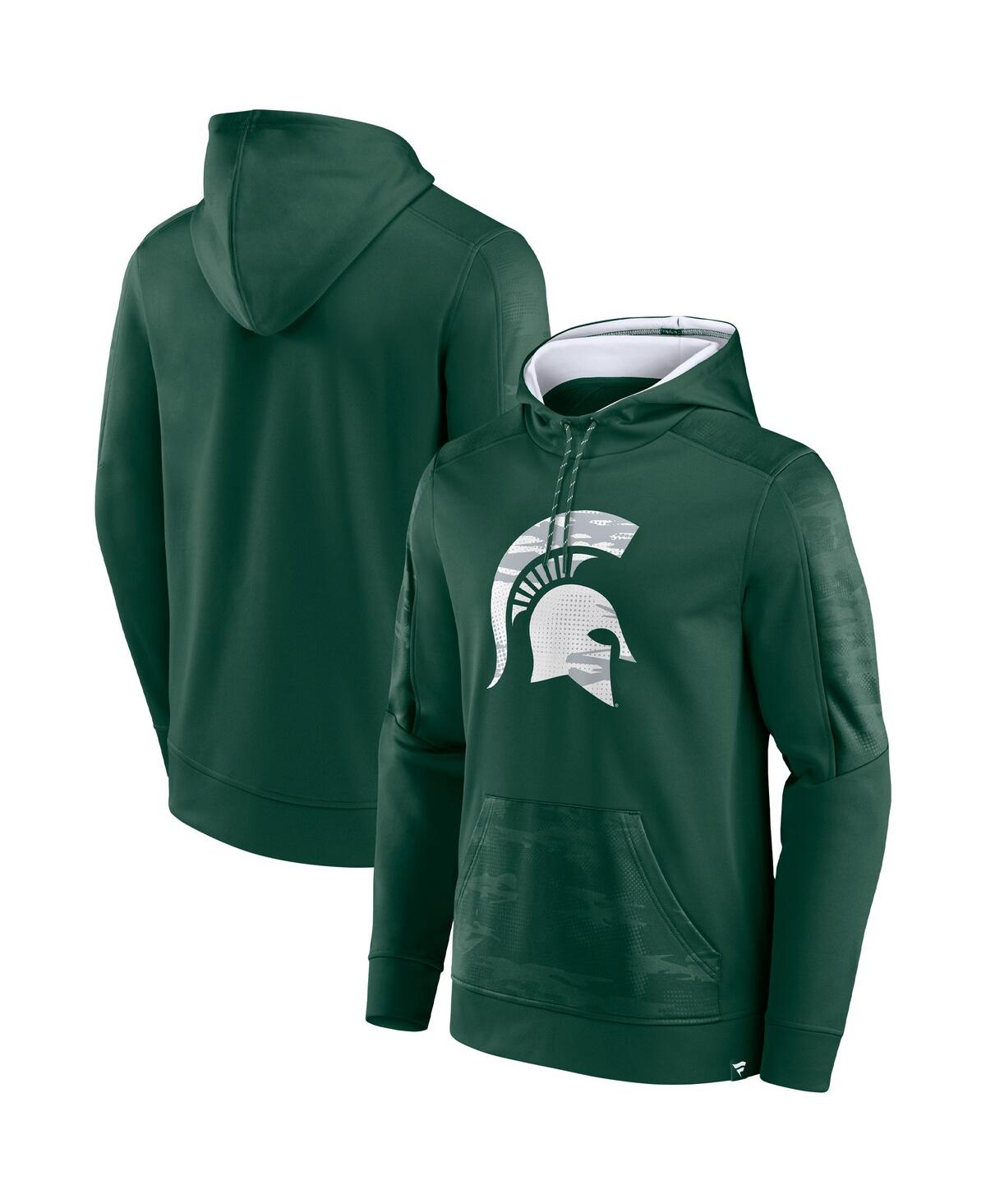 Fanatics Men's  Green Michigan State Spartans On The Ball Pullover Hoodie In Green
