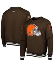 Pro Standard Brown Cleveland Browns Logo Pullover Hoodie