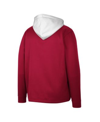 Men's Alabama Crimson Tide Luge 3.0 Quarter-Zip Hoodie