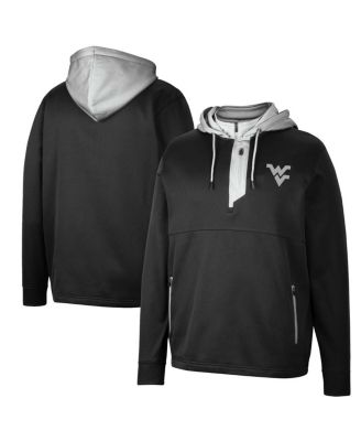Men's West Virginia Mountaineers Luge 3.0 Quarter-Zip Hoodie
