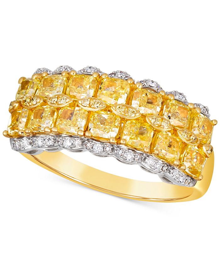 Le Vian Sunny Yellow Diamond (2-1/6 ct. t.w.) & Vanilla Diamond (1