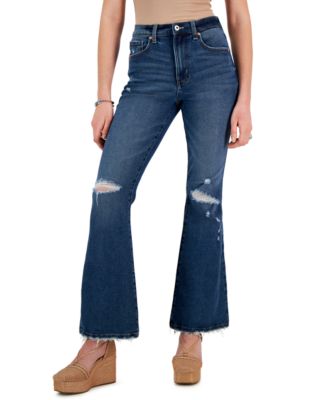 Celebrity Pink - Juniors' Ultra-High-Rise Flare-Leg Jeans