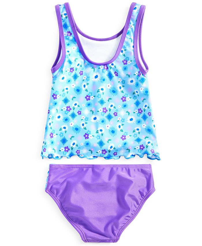 Dreamwave Toddler Girls 2-Pc. Elsa Swimsuit - Macy's