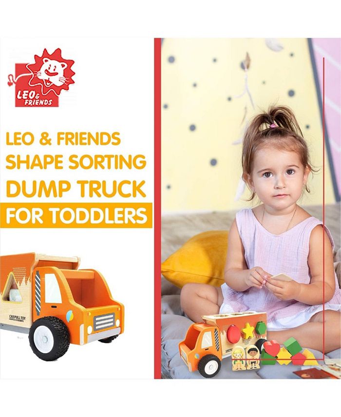 Leo & Friends Shape Sorting Dump Truck Macy's