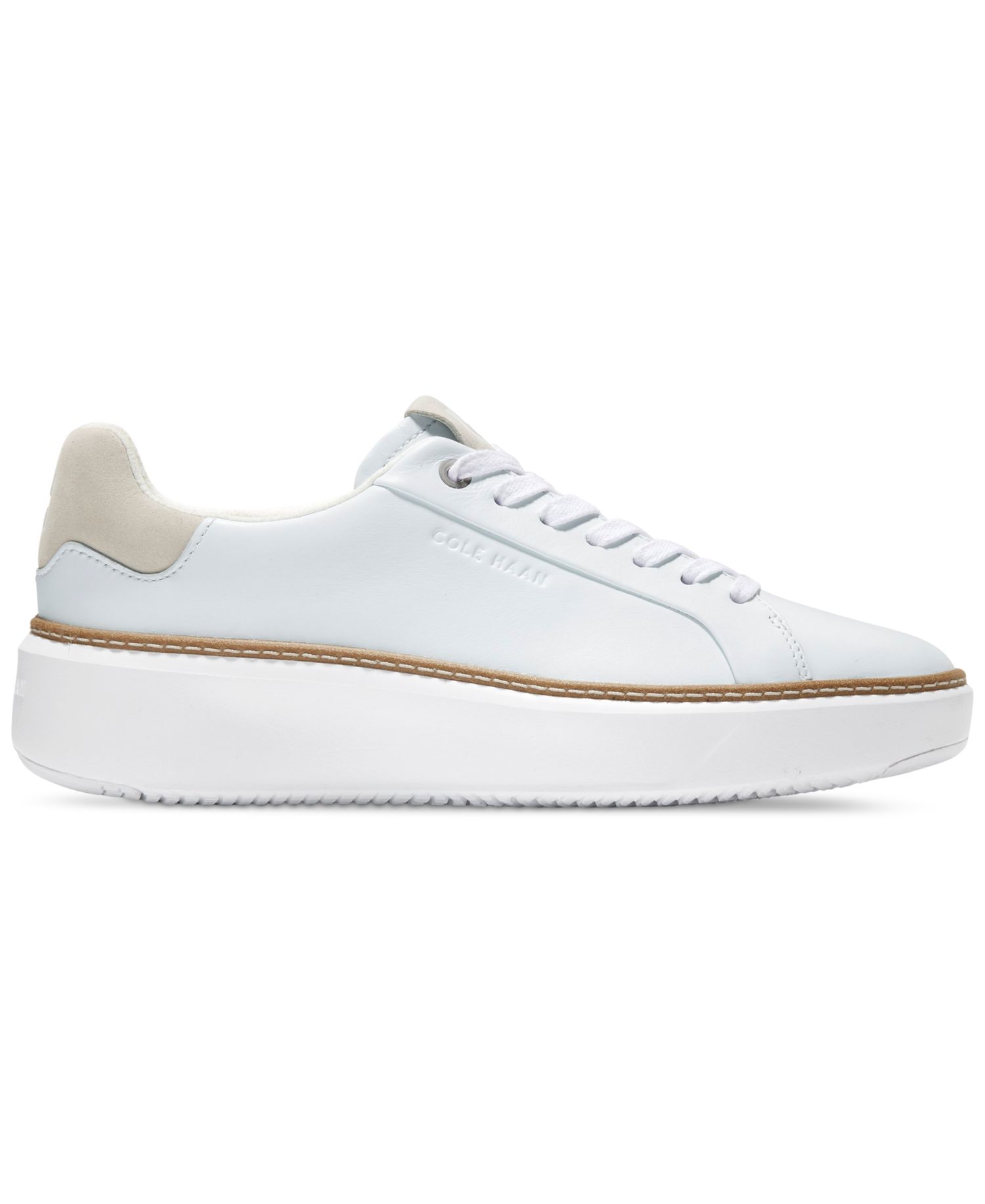 Women's Leather Grandpro Topspin Casual Sneakers