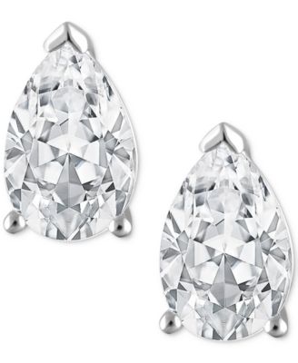 Certified Lab Grown Diamond Pear Stud Earrings (4 ct. t.w.) in 14k Gold