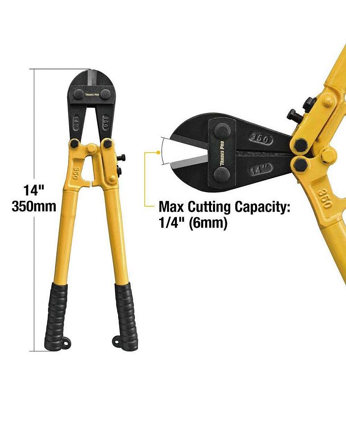 Trades Pro 14 Inch Heavy Duty Bolt Cutter Yellow Macy's