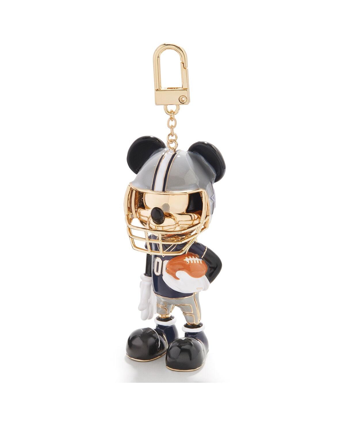 Shop Baublebar Men's And Women's  Dallas Cowboys Disney Mickey Mouse Keychain In Gray