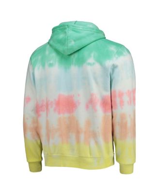 Men's Mint, Coral WNBA Logowoman Pride Pullover Hoodie
