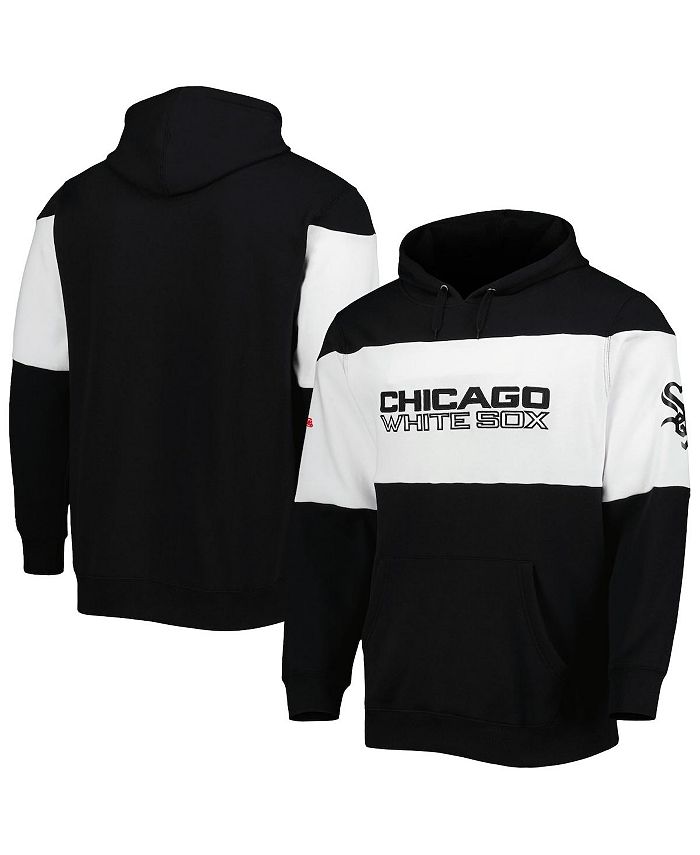 Stitches Men's Black, Gray Chicago White Sox Team Pullover Hoodie - Macy's