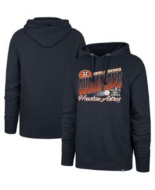 Men's Fanatics Branded Heather Charcoal Houston Astros 2022 World Series Champions Locker Room Pullover Hoodie Size: Small