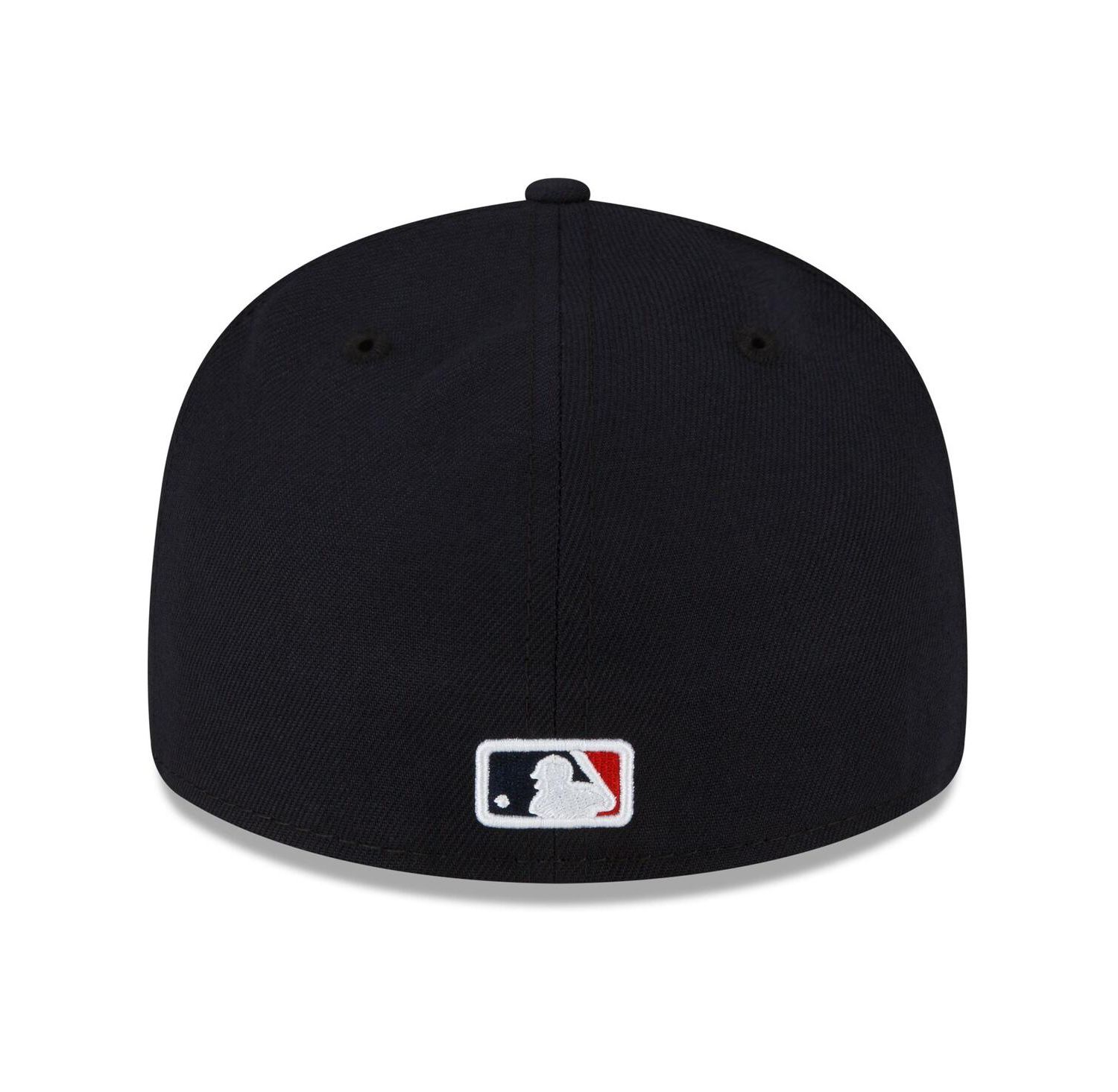 Мужская темно-синяя приталенная шляпа Minnesota Twins 2023 Authentic Collection из коллекции Now Profile Home 59FIFTY