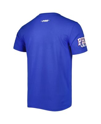 Men's Royal Philadelphia 76ers Mash Up Capsule T-shirt