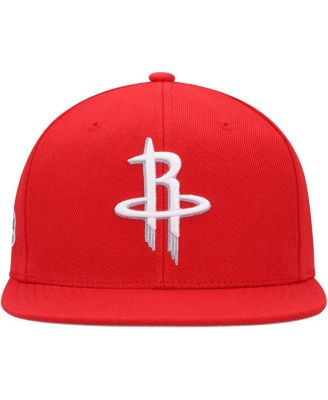 Men's Red Houston Rockets Side Core 2.0 Snapback Hat