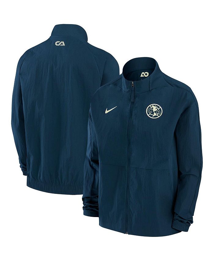 Nike Women's Navy Club America Anthem Full-Zip Jacket - Macy's