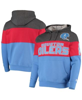 売れ筋商品|||スターター パーカー・スウェットシャツ アウター レディース Men's Gray and Red Houston Oilers Extreme Fireballer Throwback Pullover Hoodie Gray, Red Starter Men's Gray and Red Houston Oilers Extreme Fireballer