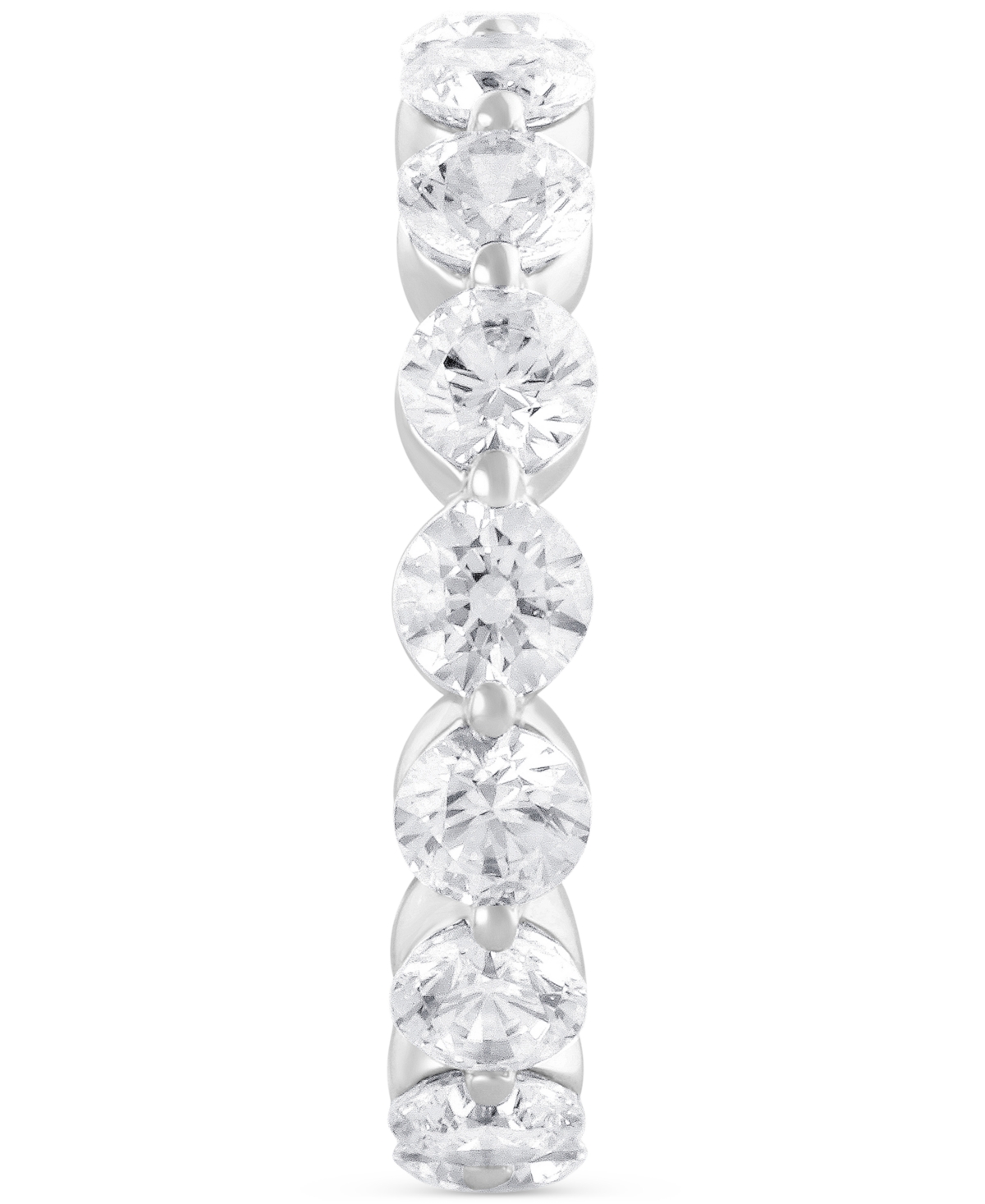 Badgley Mischka Certified Lab Grown Diamond Eternity Band (4 ct. t.w.) in 14k Gold