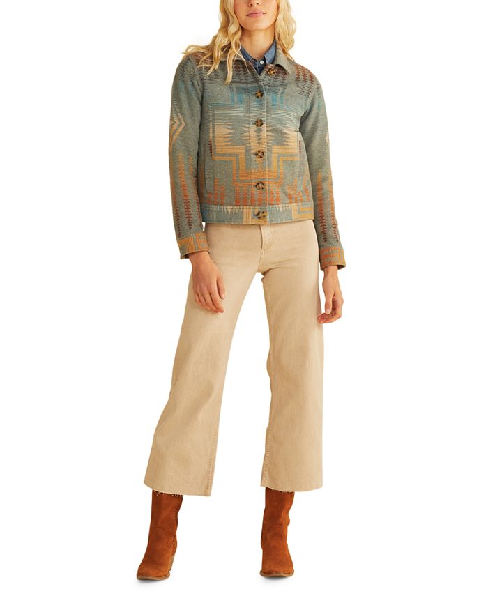 Pendleton women's wool jacket top
