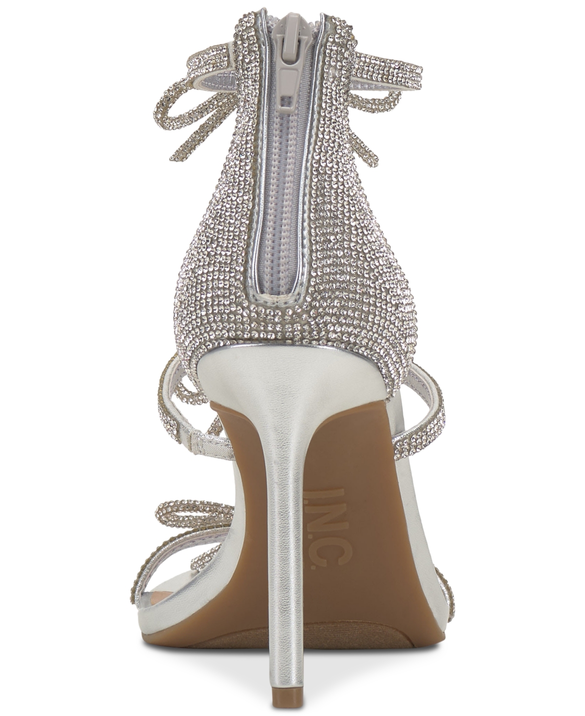 I.n.c. International Concepts Women's Nolino Beaded Bow T-Strap Dress Sandals, Created for Macy's