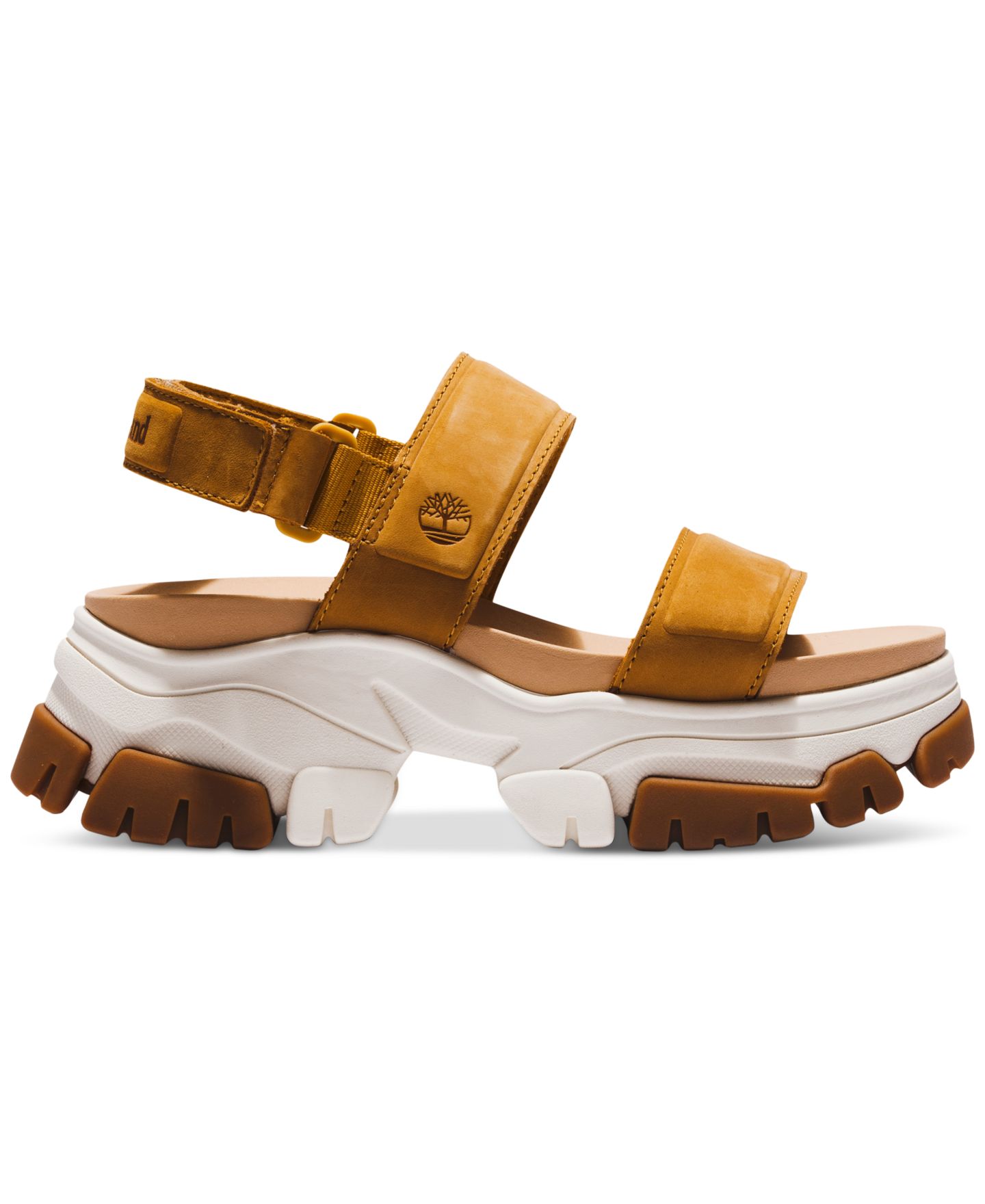 Женские сандалии Timberland Adley Way Two-Band Slingback, цвет: Коричневый — фото 2