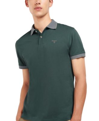 green barbour polo shirt