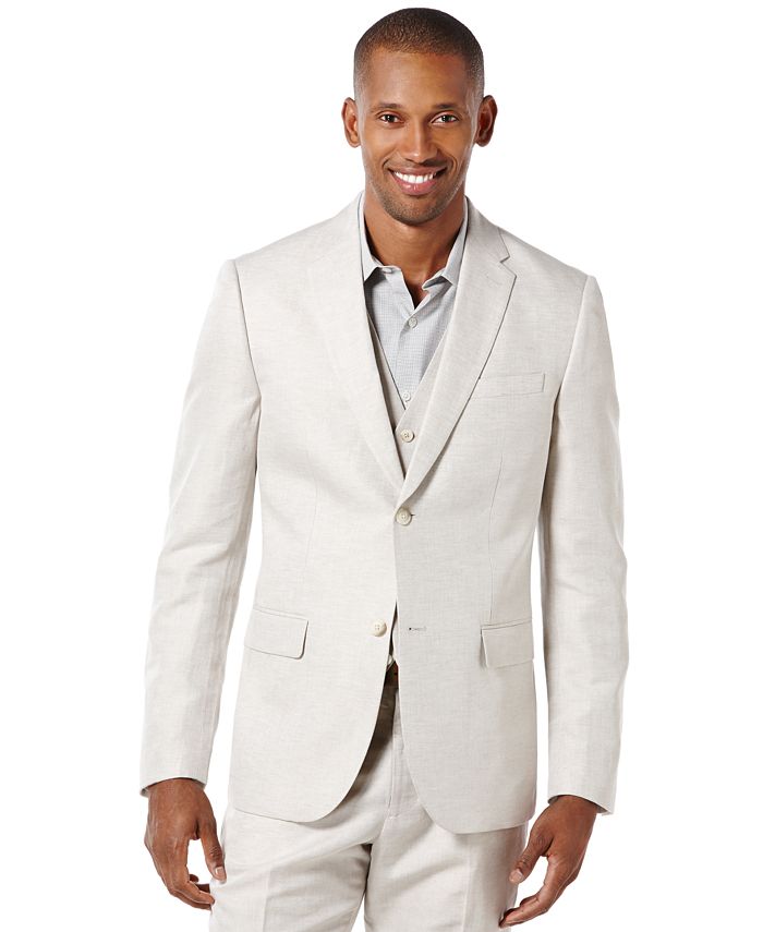Perry Ellis Men's Big and Tall Linen Blend Suit Jacket - Macy's